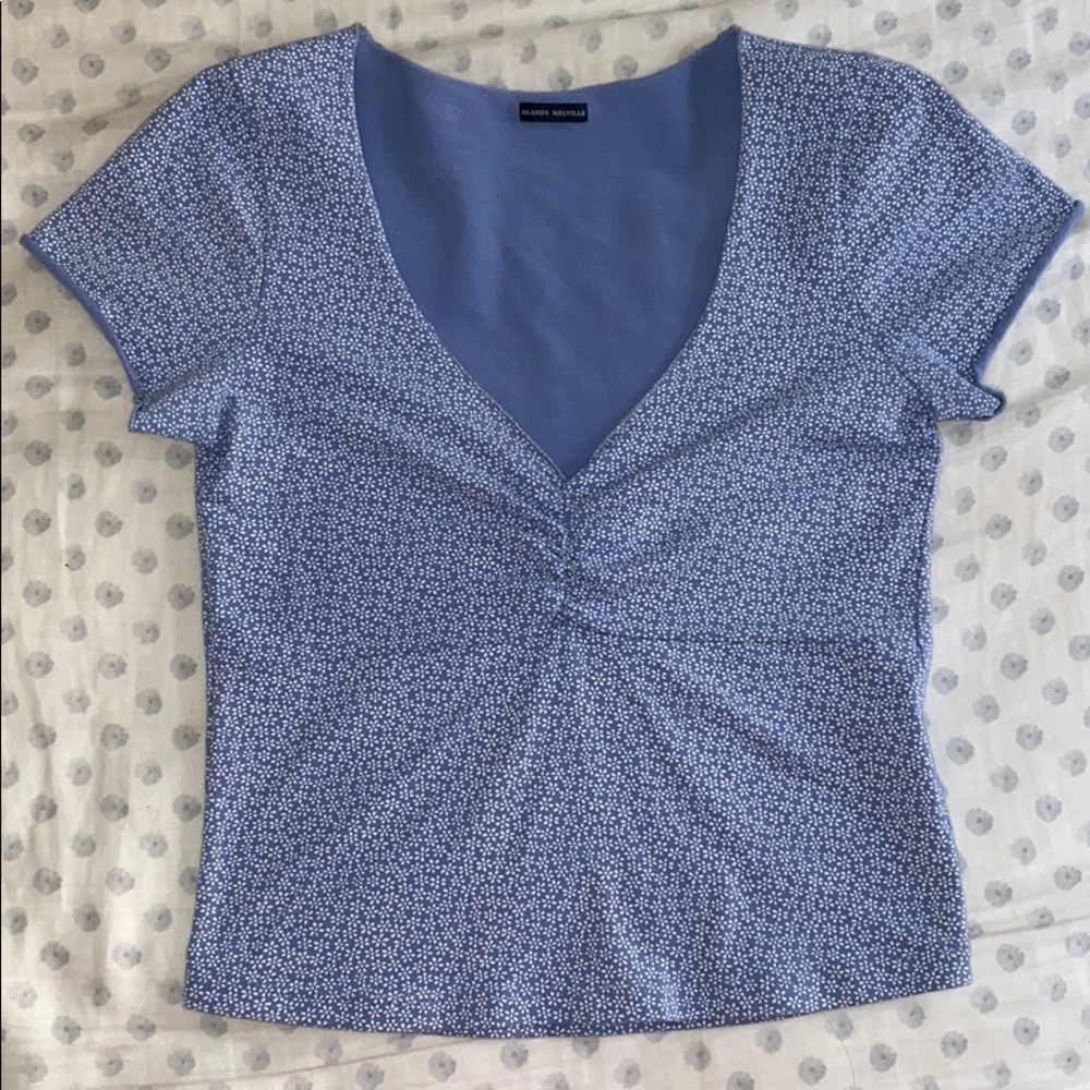 brandy melville gina floral top